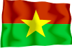 vlajka BURKINA FASO