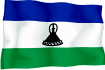 vlajka LESOTHO