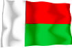 vlajka MADAGASKAR
