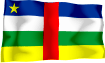 vlajka STŘEDOAFRICKÁ REPUBLIKA